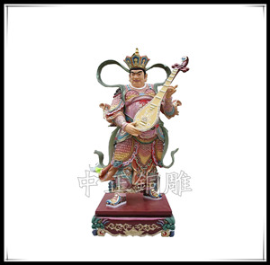 銅四大天王雕塑