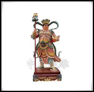 四大天王銅佛像