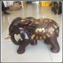 定做銅大象|純銅大象