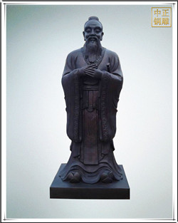 孔子銅像鑄造