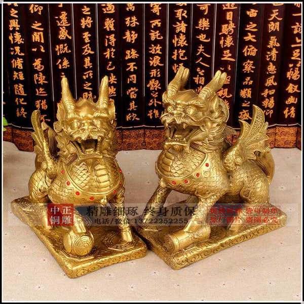 銅雕麒麟價格