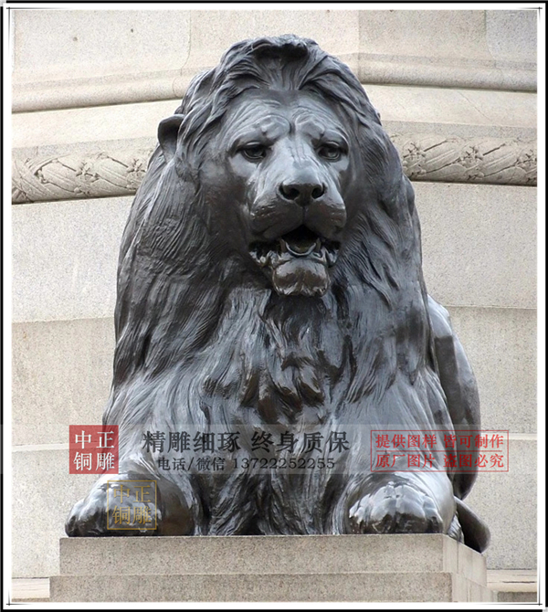 銅獅子一對(duì)