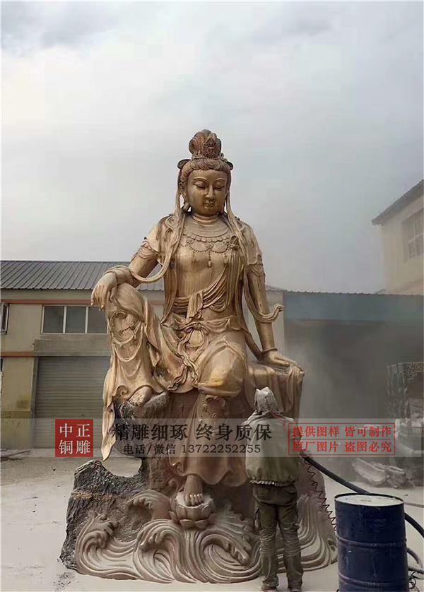 生產觀音銅像