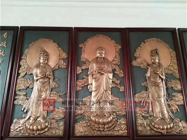 定做寺院銅浮雕