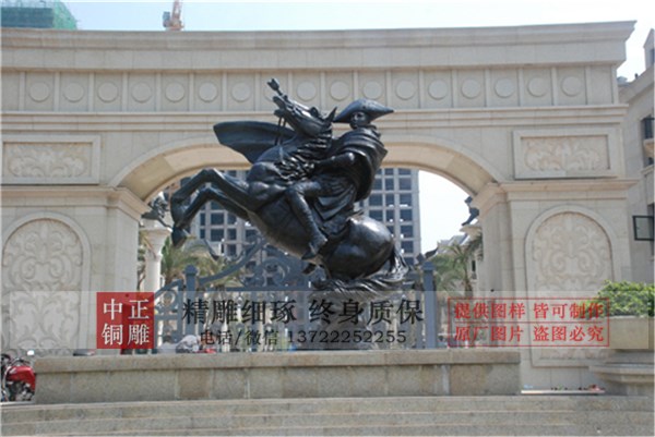 拿破侖銅雕