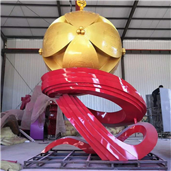 中國結(jié)雕塑價格