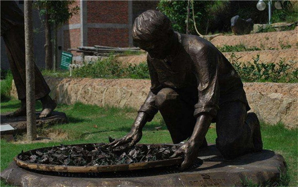 公園茶文化雕塑