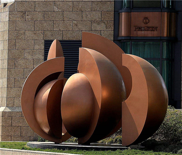 抽象廣場(chǎng)雕塑圖片