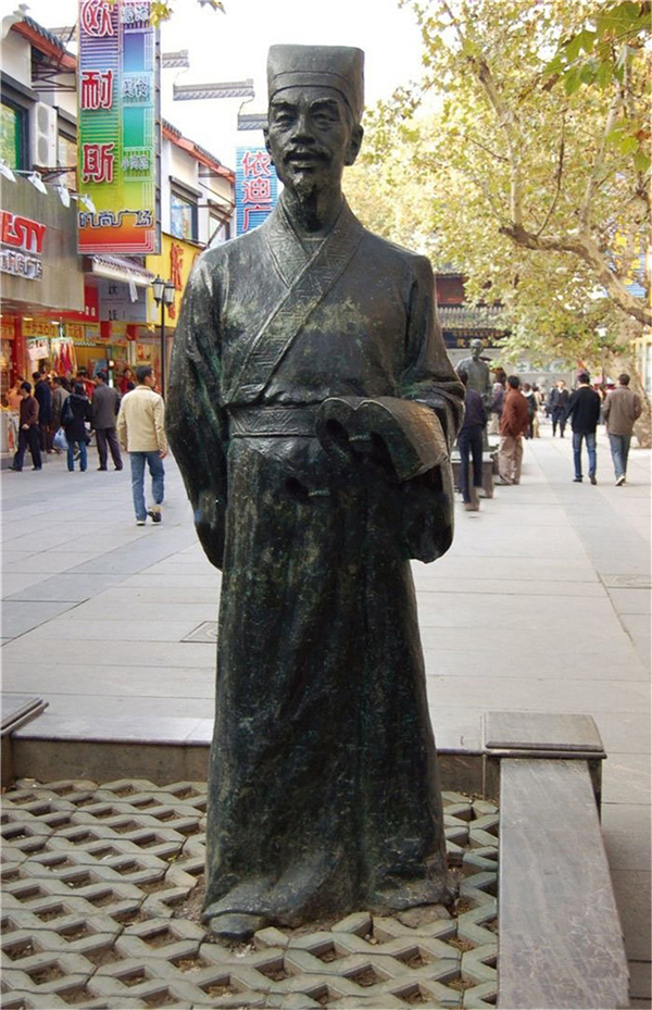 供應李時珍銅雕塑