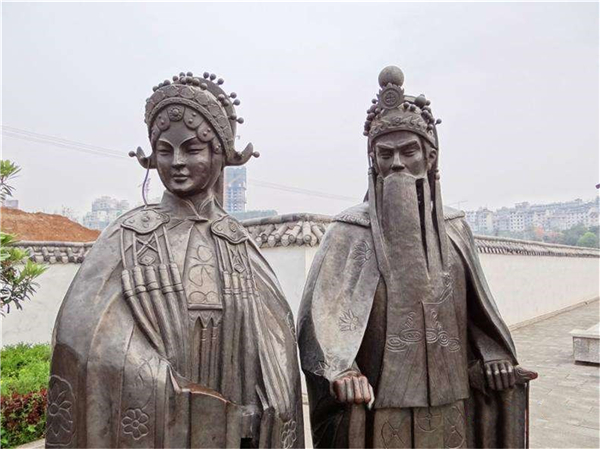 景區(qū)戲曲雕塑