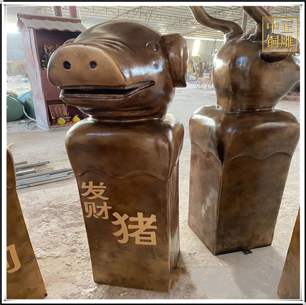 十二生肖雕塑景觀