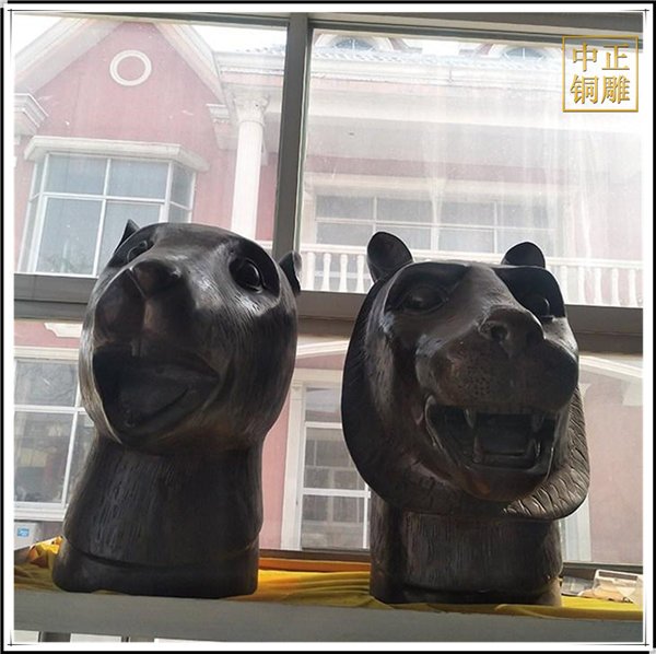 鑄銅十二生肖雕塑