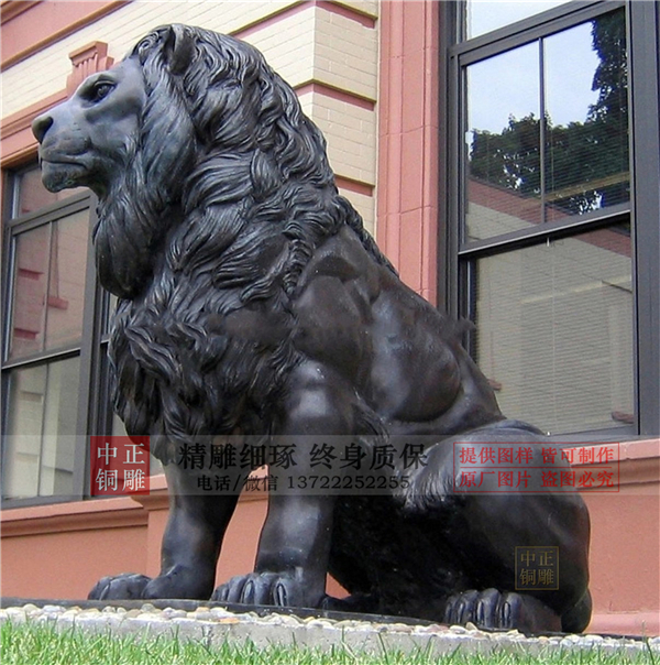 鎮(zhèn)宅銅獅子