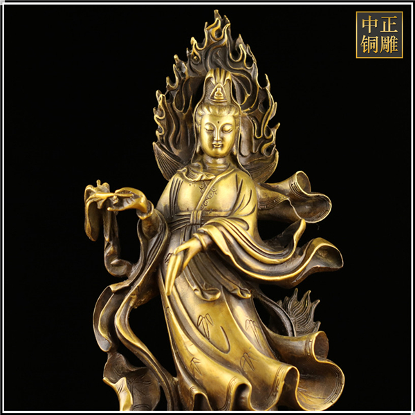 保平安觀音銅像