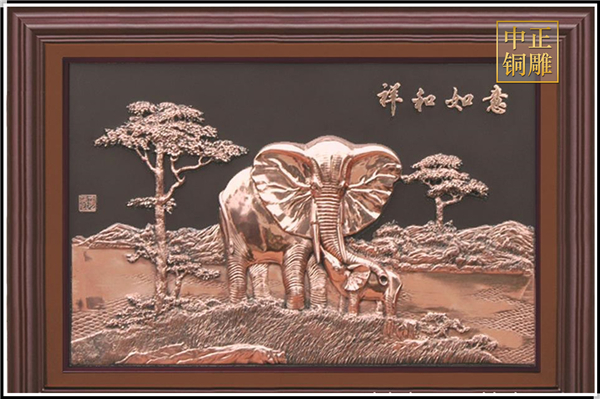 銅浮雕壁畫(huà)