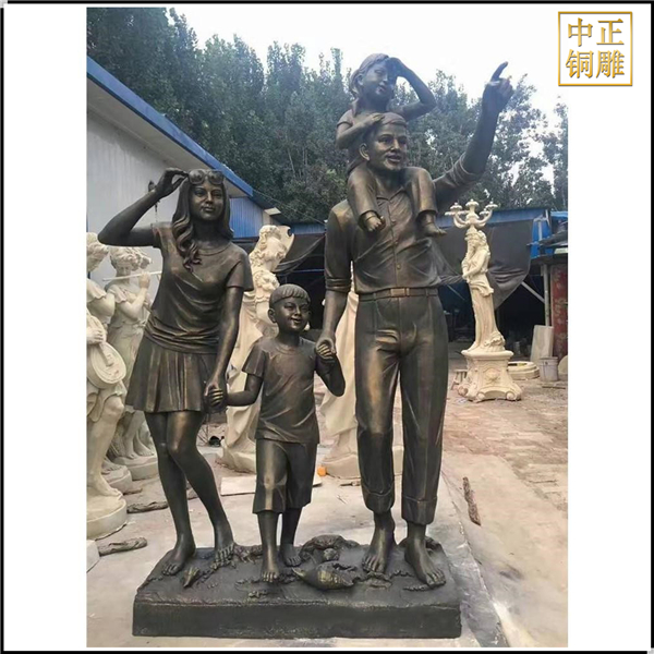 城市商場(chǎng)人物雕塑