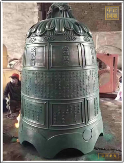 鑄造寺廟銅鐘