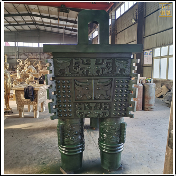 景區銅鼎鑄造加工廠