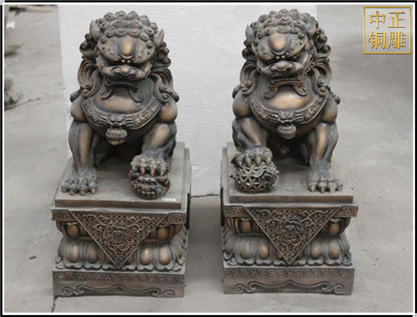 一對銅獅子銅雕.jpg 一對銅獅子銅雕.jpg