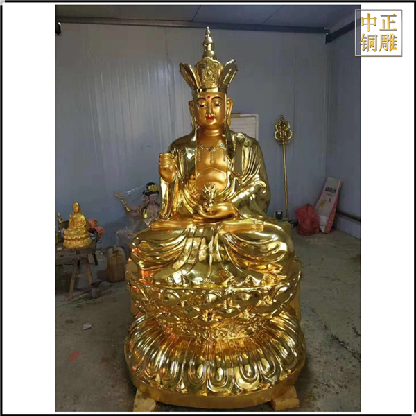 銅雕地藏王菩薩