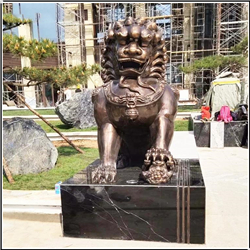 大型門口銅獅子擺件