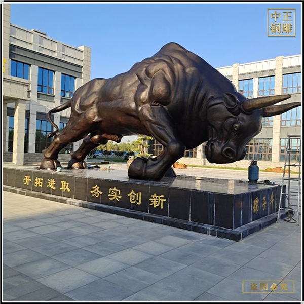大號(hào)旺市銅牛雕塑價(jià)格