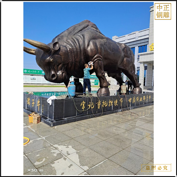大號旺市銅牛雕塑價格