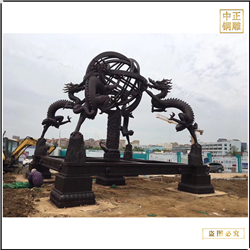 公園大型銅鹿雕塑鑄造價格