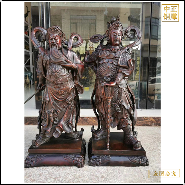 供應寺廟大殿韋陀菩薩銅佛像