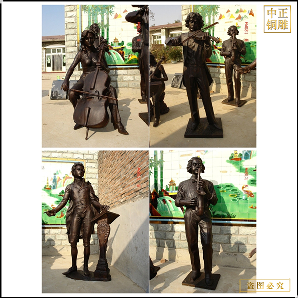 鑄造西方人物雕塑價格