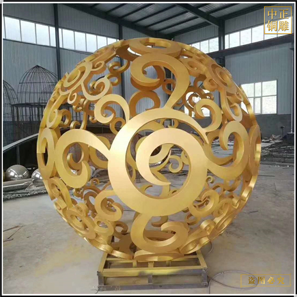 1貼金廣場風水球雕塑加工廠.jpg