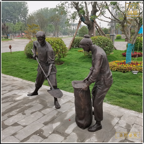 公園人物雕塑鑄造價格