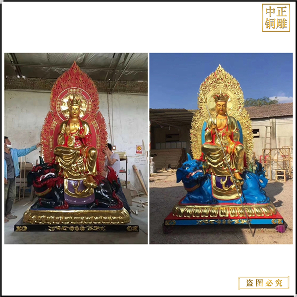 地藏王銅佛像制作