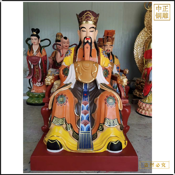 彩繪道教人物雕塑鑄造廠