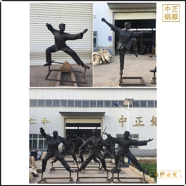 鑄造大型現(xiàn)代人物