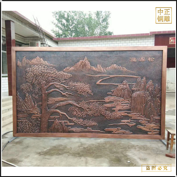 室內背景浮雕墻