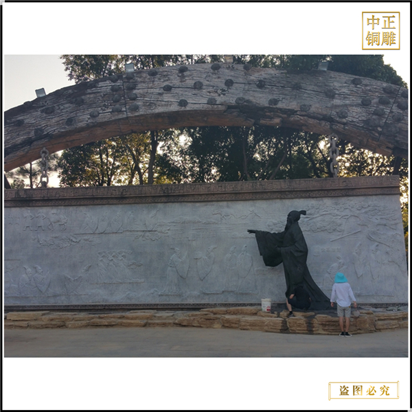 古代人物景觀雕塑