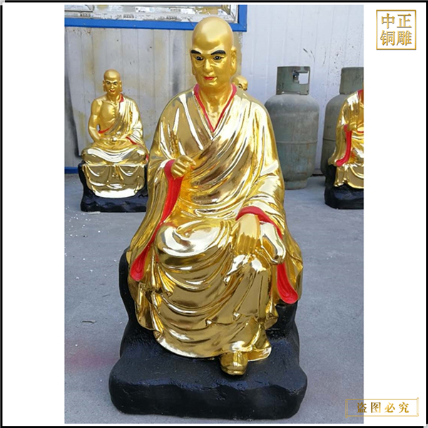 十八羅漢雕像歡喜羅漢