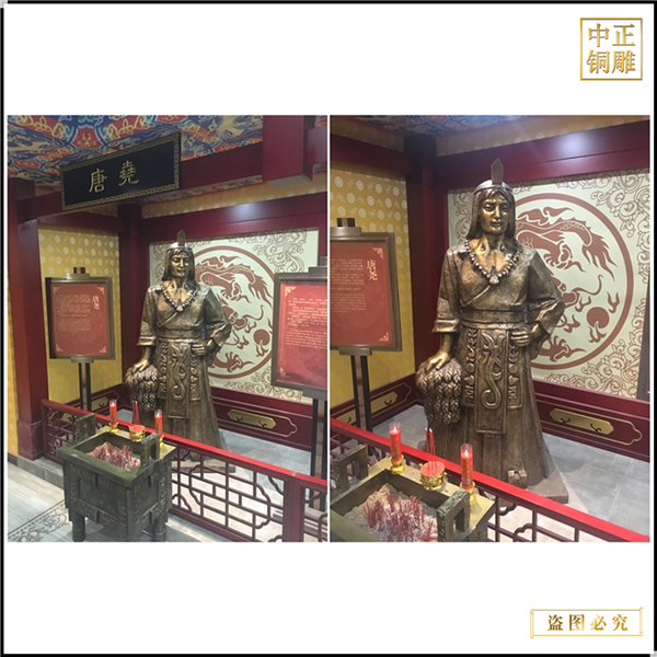 唐堯人物雕塑鑄造廠