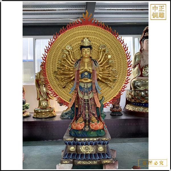 定制千手觀音菩薩銅像廠