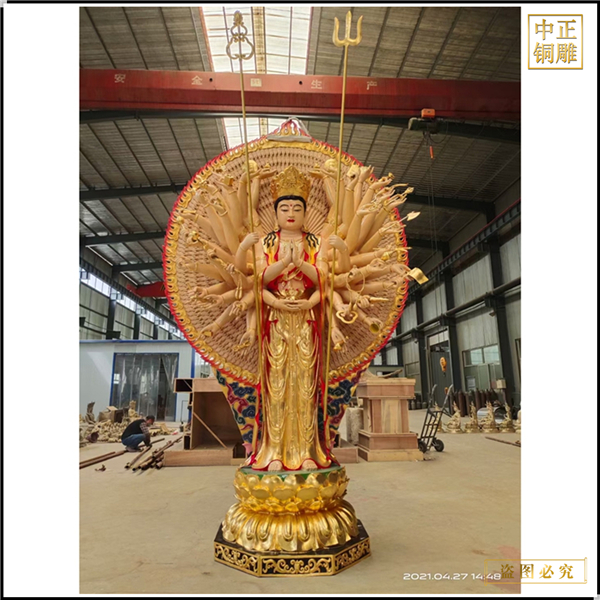 供應千手觀音菩薩銅像價格