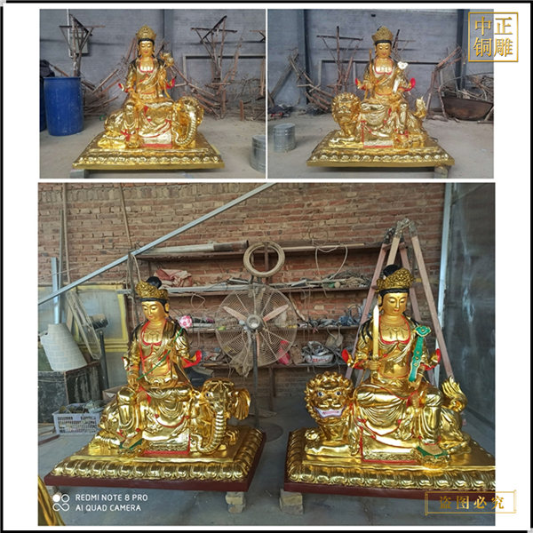 供應文殊普賢菩薩佛像