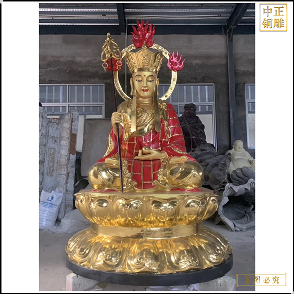 莊嚴地藏王菩薩鑄造