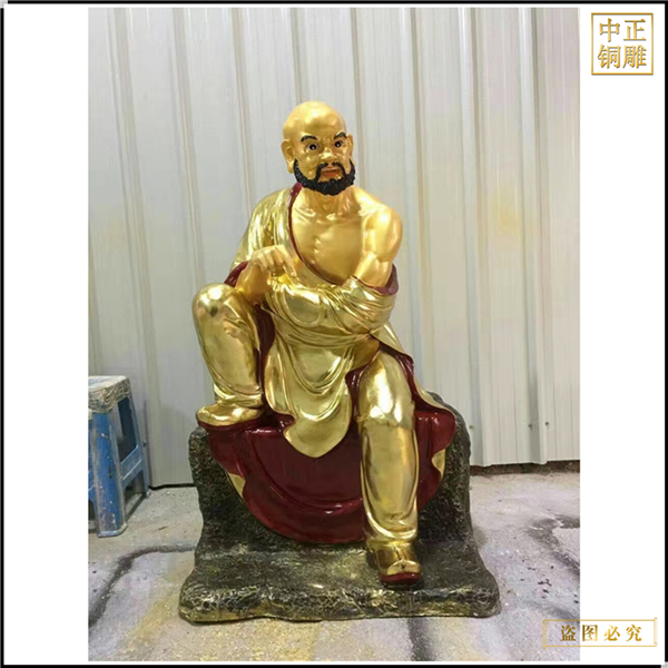 1米8寺廟羅漢銅佛像廠家批發(fā)