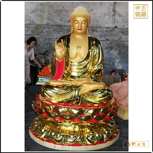 長期供應(yīng)銅雕釋迦牟尼佛