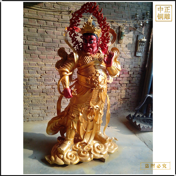 鑄銅四大天王佛像鑄造廠