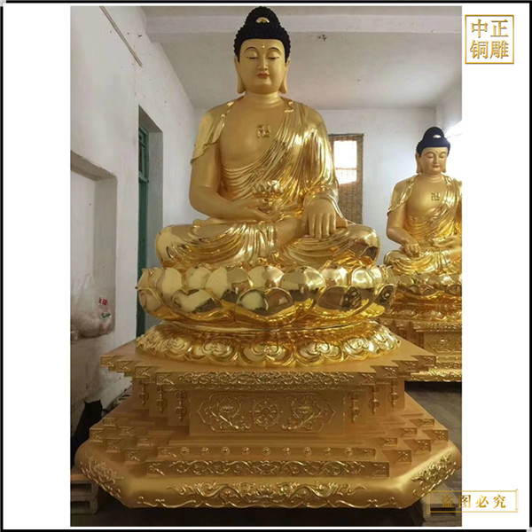 鑄銅釋迦牟尼佛像制作